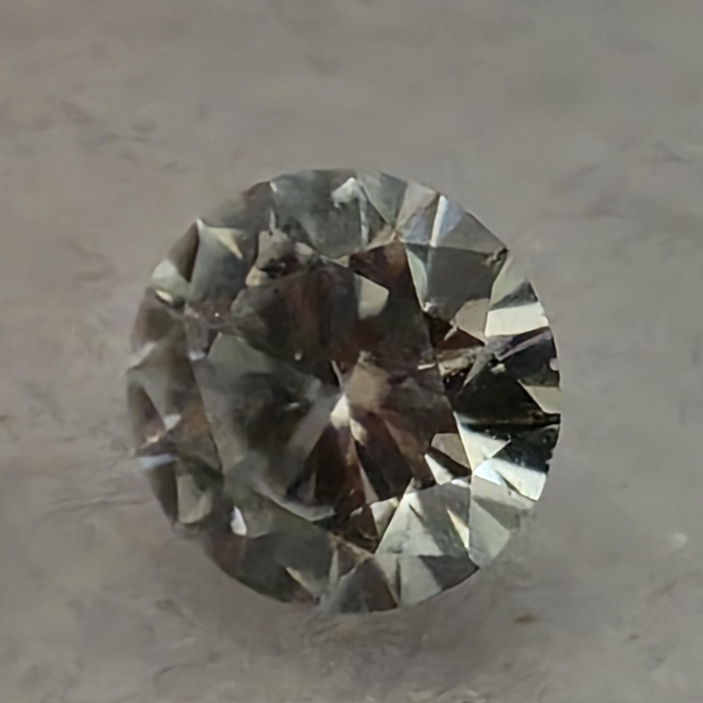 1.0 Carat Genuine Moissanite Ice Blue Diamond Cut Loose Stone 6.5mm Lab Created